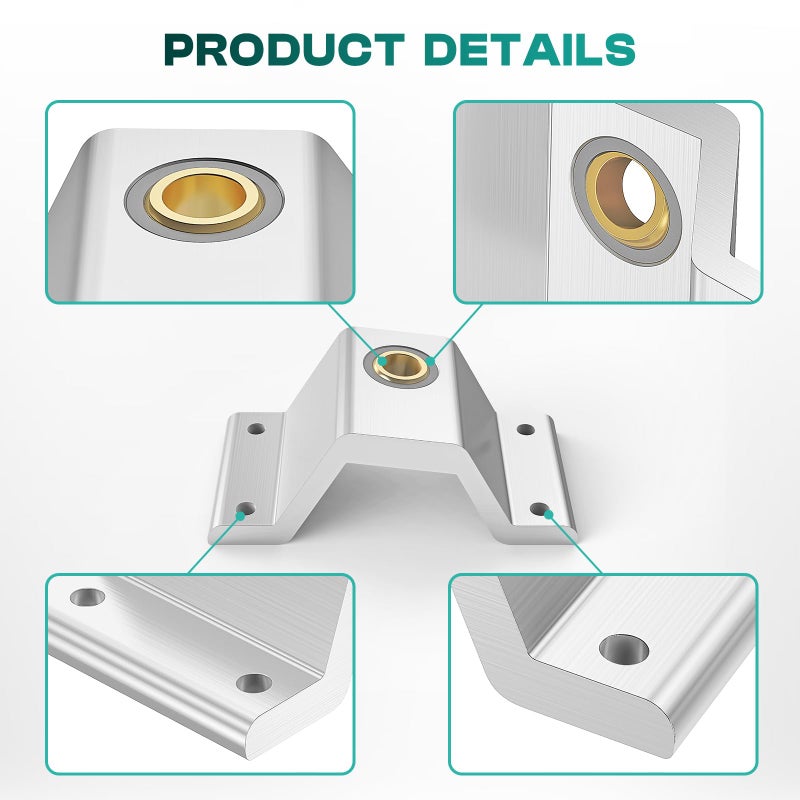 Drive-up Golf Cart Accelerator Bearing Brackets for Club Car DS 1981-2011 Golf Carts, Club Car DS Accelerator Rod Bracket OEM 1011694 - Image 5